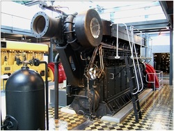 Grupo electrogéneo diesel – alternador de 750 kW